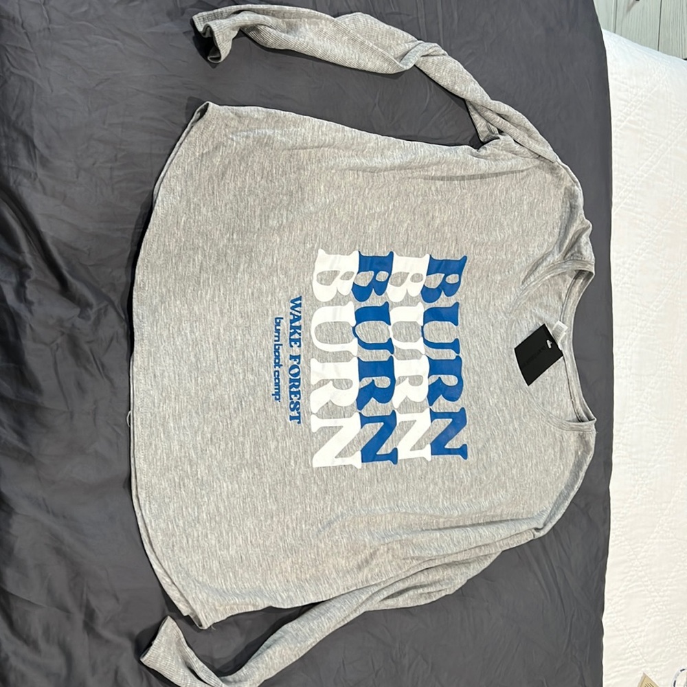 Burn Bootcamp long sleeve tee (NWT)